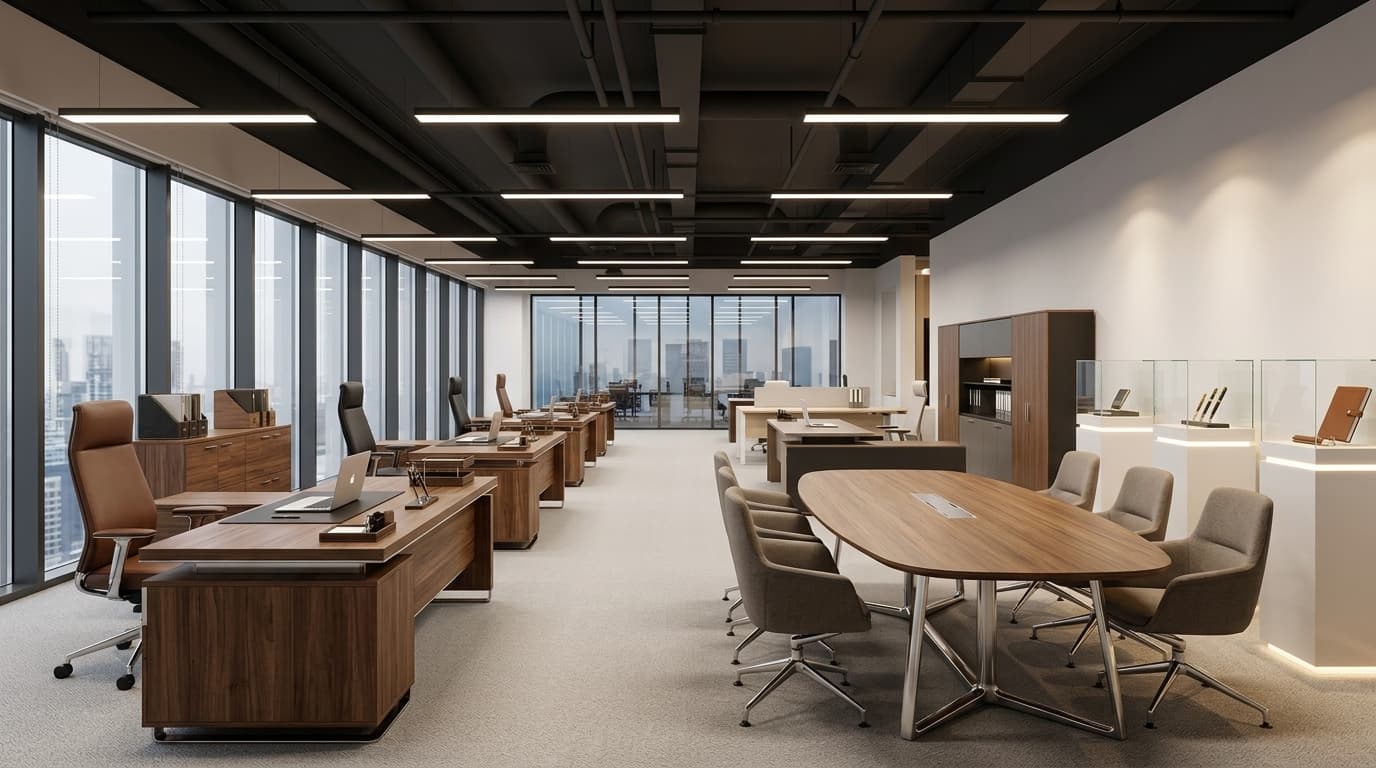 Office furniture and supplies