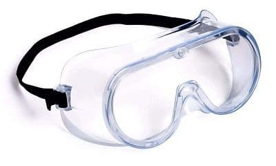 Oculos de proteccao transparentes