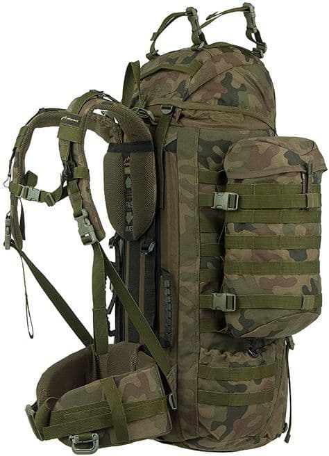 Mochila tactica verde