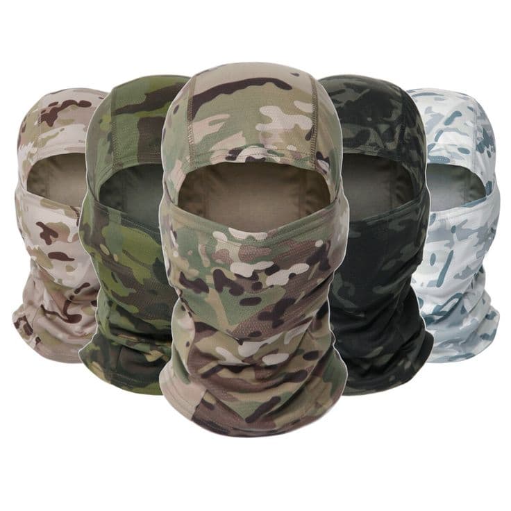 Camouflage balaclavas