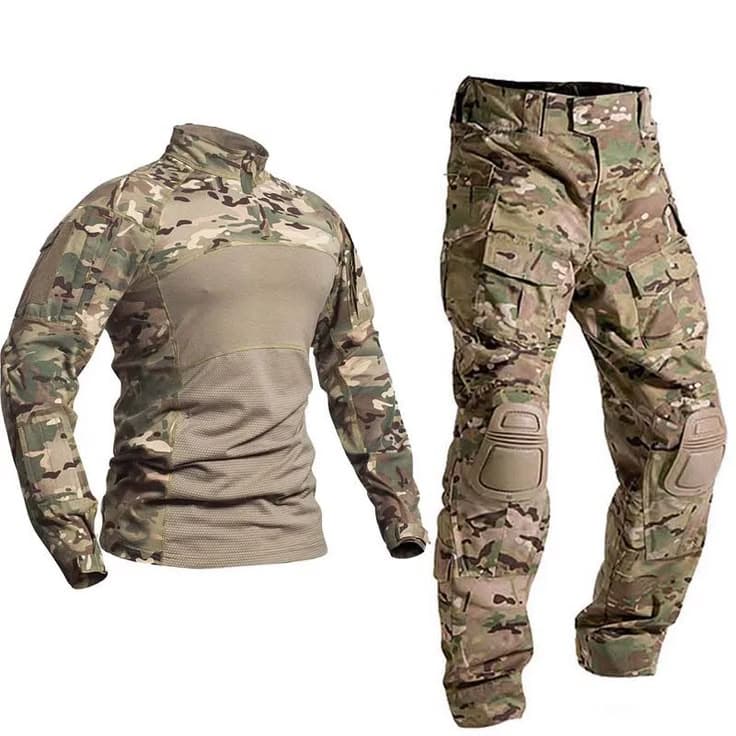 Uniforme camuflado completo